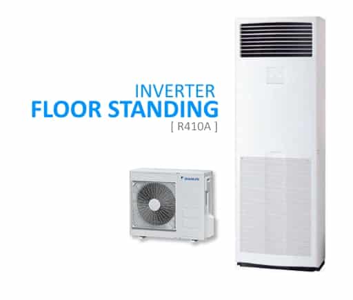 AC Daikin Floor Standing Inverter 2 PK (Wired) - FVA50AMVM (WR)