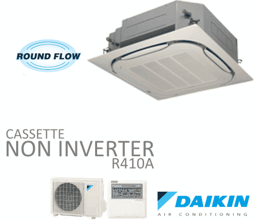 AC Daikin Cassette SkyAir Non Inverter 2 PK (Wired) - FCNQ18MV14 (WR)