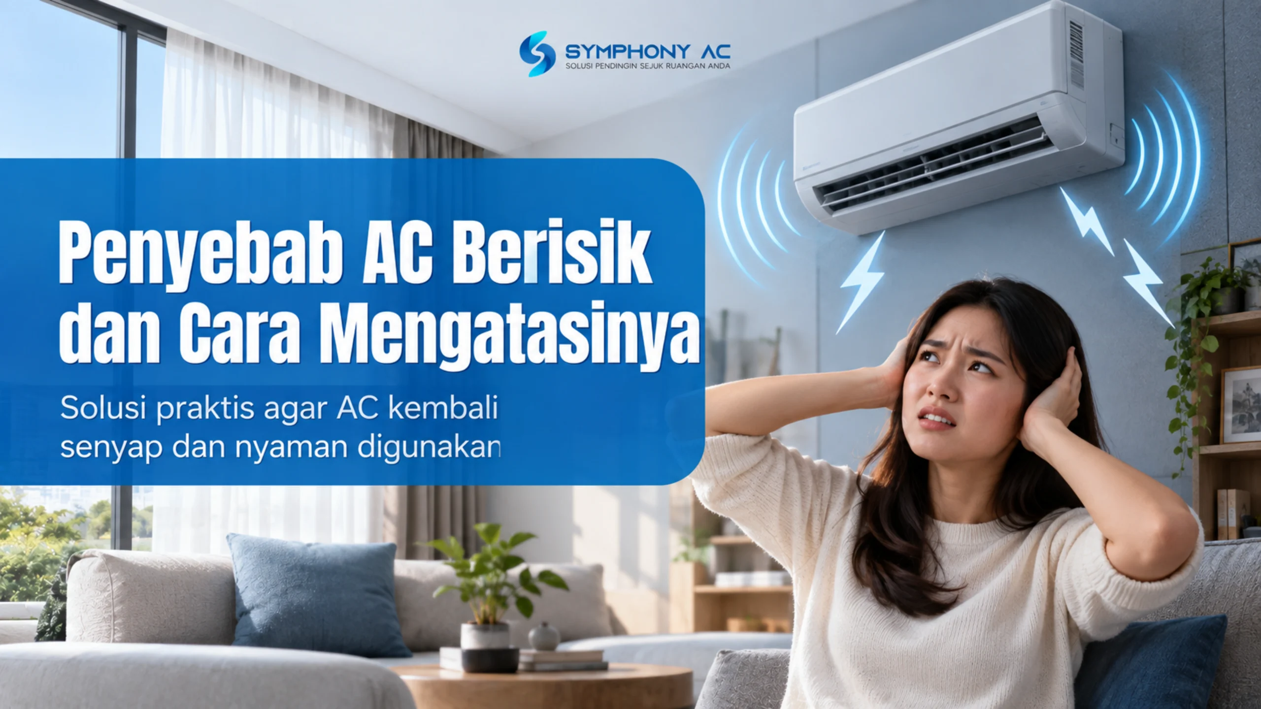 penyebab AC berisik