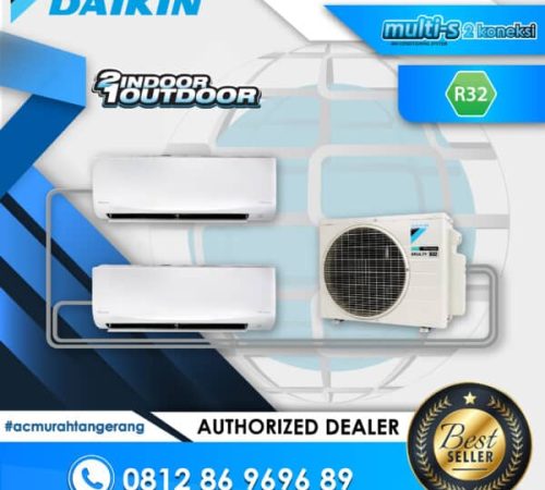 Daikin Multi S 2 Koneksi MKC30RVM Indoor 1/2 + 1/2 PK