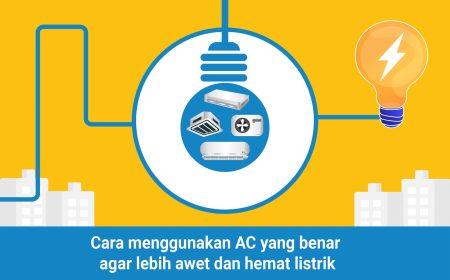 Cara menggunakan AC agar awet dan hemat listrik