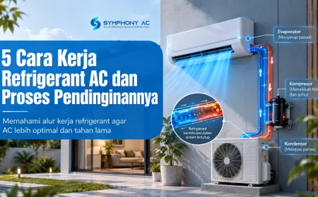 cara kerja refrigerant AC