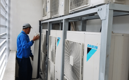 pasang ac daikin kantor